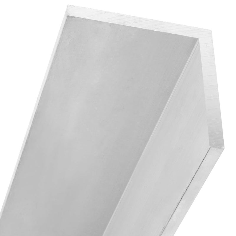 HAKZEON 3 PCS 12 Inch Aluminum Angle Stock, 2.4 x 2.4 x 1/4 Inch Aluminum Angle, 6061 Angle Aluminum Corner 90 Degree for Architecture Construction and Industry Applications - Image 3